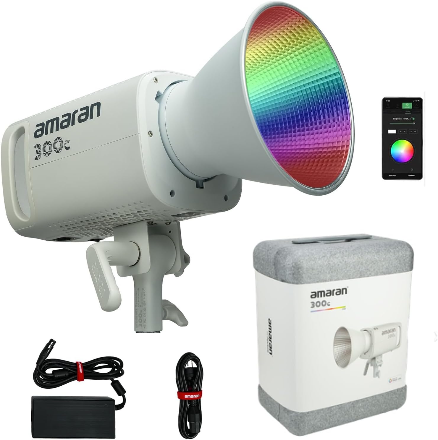 Aputure Amaran 300C RGB LED COB Video Light