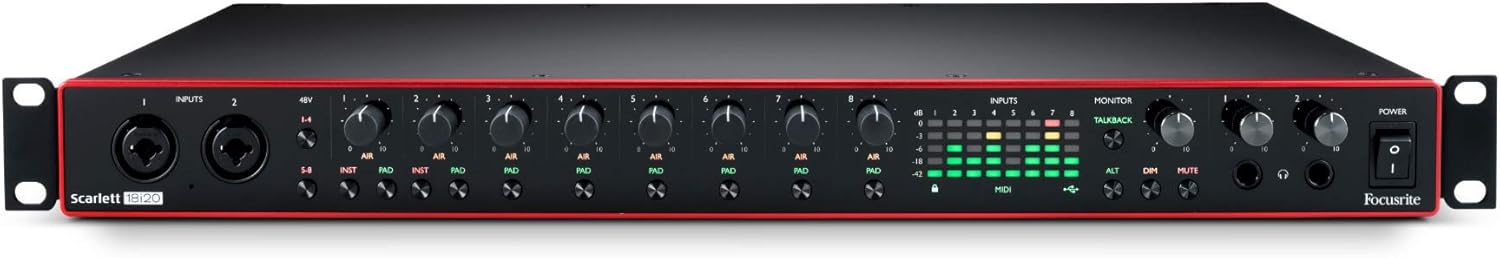 Focusrite Scarlett 18i20 3rd Gen