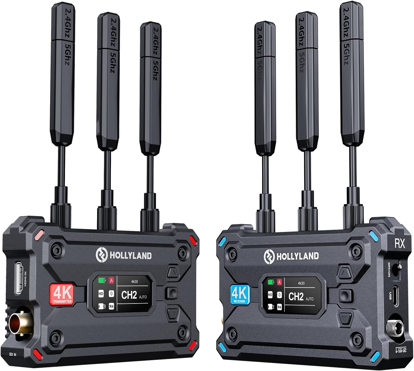 Hollyland Pyro S Wireless Video Transmission System HDMI/SDI 4K30