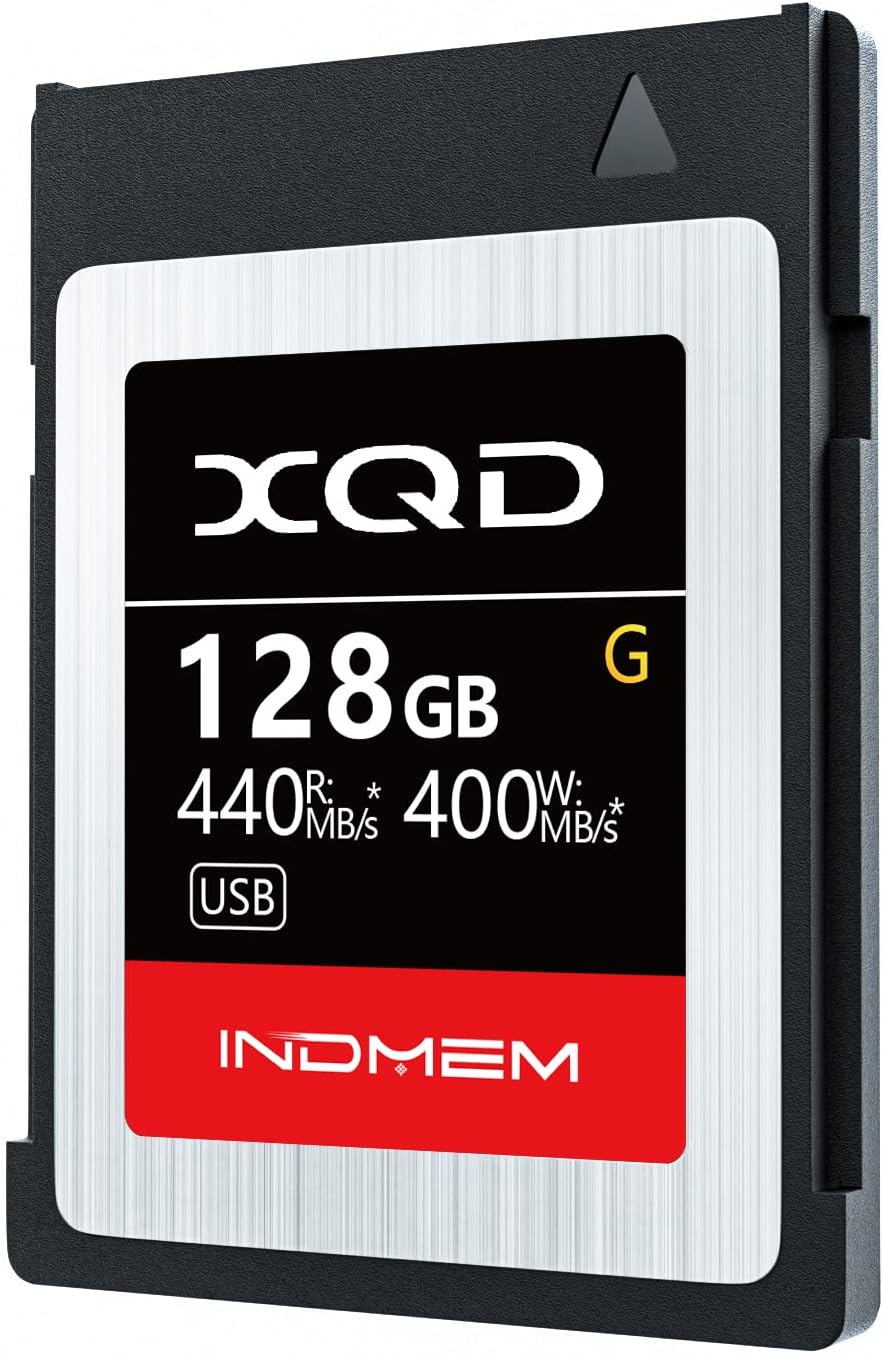 INDMEM 128GB XQD Memory Card