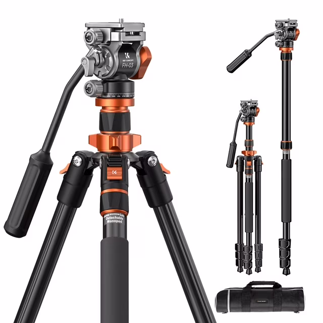K&F Concept 83" Aluminum Camera Video Tripod