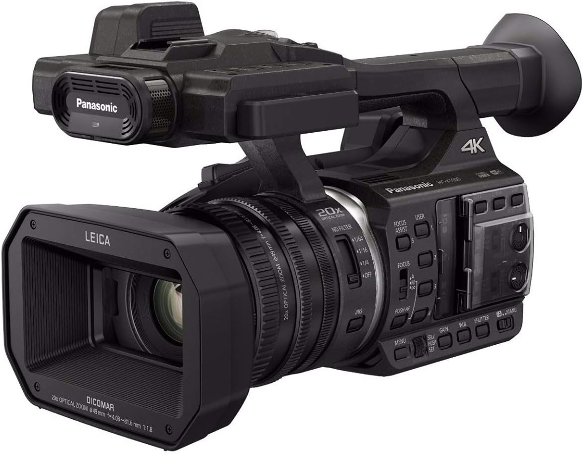 Panasonic HC-X1000 4K Ultra HD Professional Camcorder