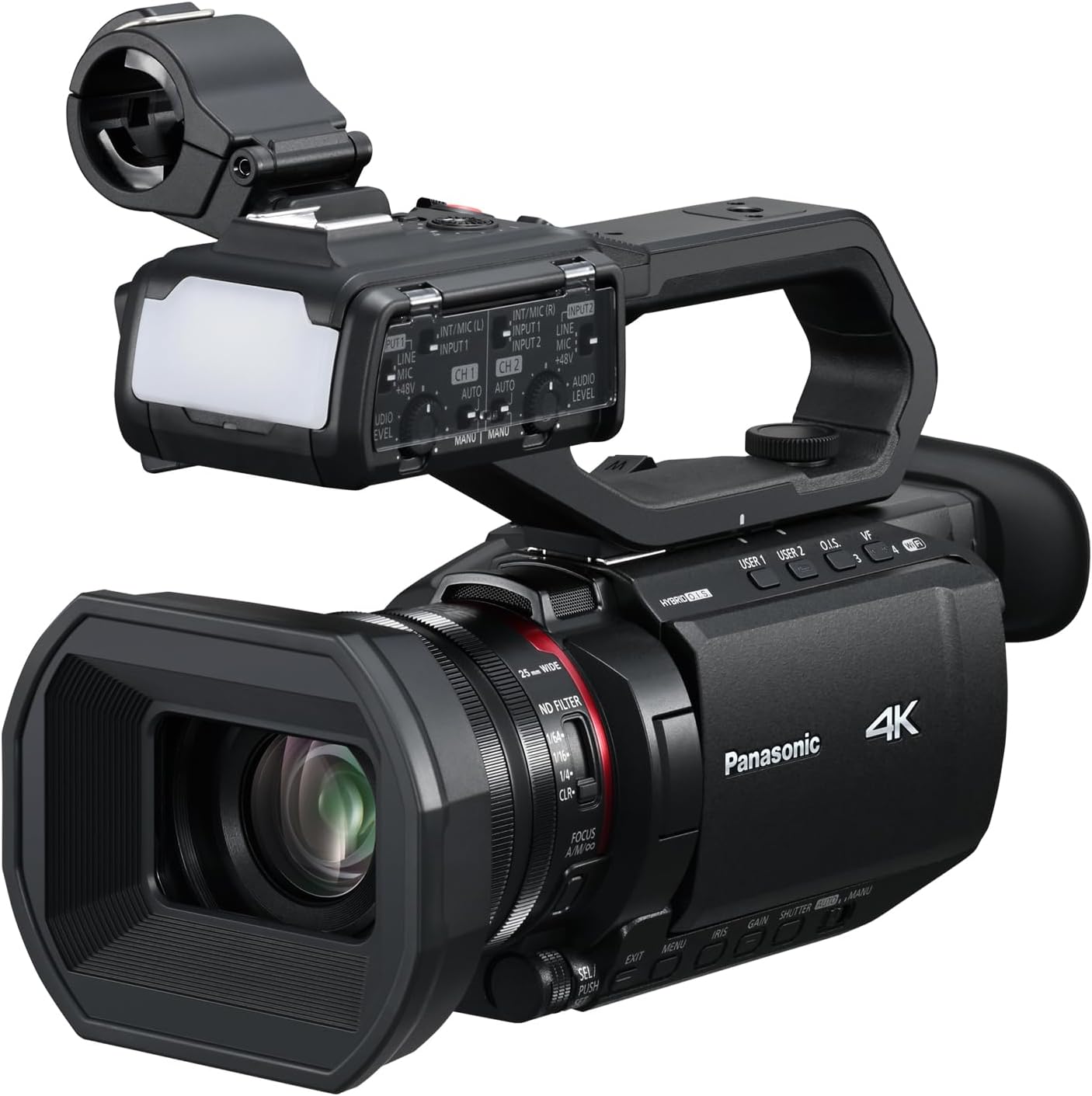 Panasonic HC-X2100 4K Pro Camcorder with 24x Optical Zoom