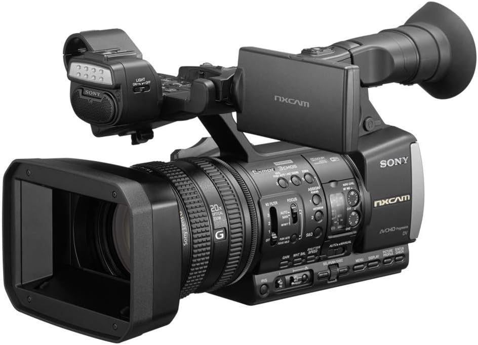 Sony HXR-NX3/1 NXCAM Professional Handheld Camcorder with 20x Optical Zoom