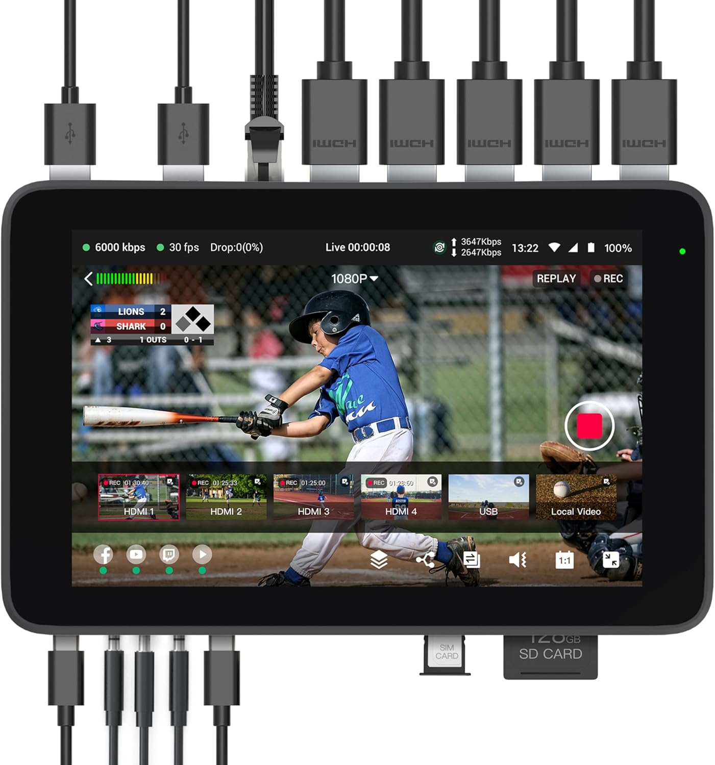 YoloBox Ultra Portable Live Production Studio