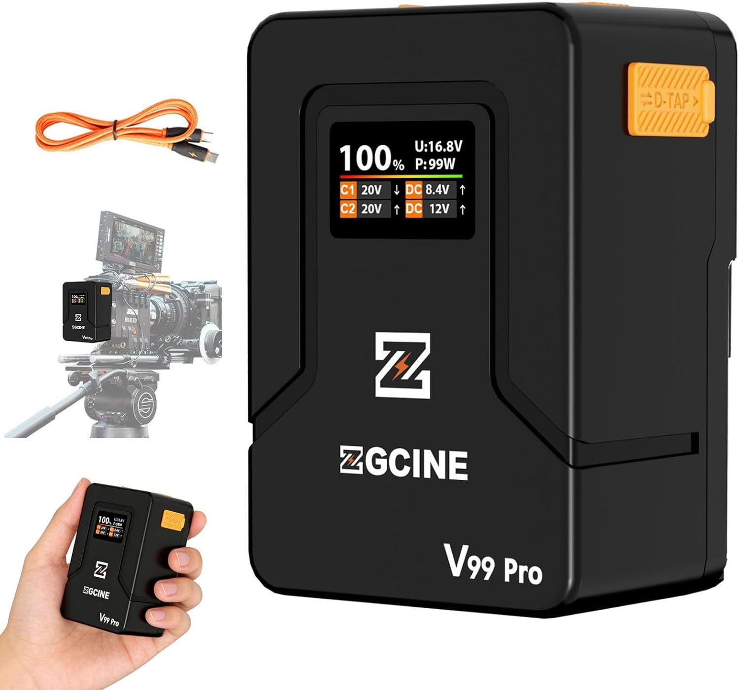 ZGCINE V Mount Battery V99 Pro