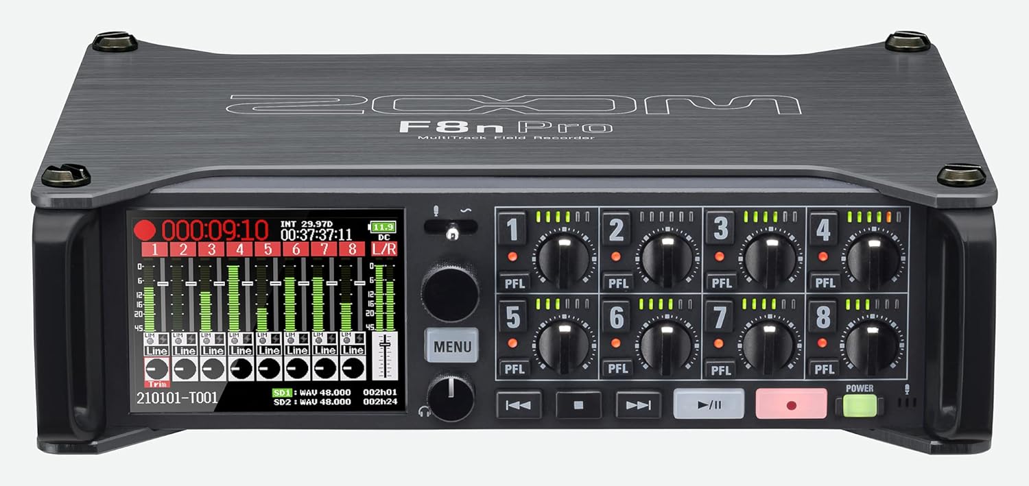 Zoom F8n Pro Professional Field Recorder/Mixer